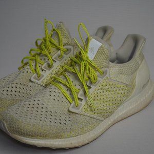 Adidas Ultraboost Clima White & Solar Yellow Mens Sz 12 Model AQ0481